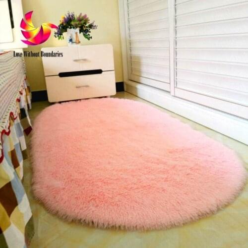 Long Hair Carpet Warm and sweet bedroom carpet for living room, parlor, hallway soft Carpet , romance soft rug