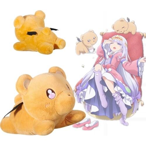 Maoujou De Oyasumi Anime Sleepy Princess In The Demon Castle Devil Bear Plush Stuffed Doll Toy Cartoon Soft Pillow Xmas Gifts