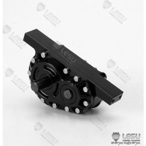 Metal Transfer Case for LESU 1/14 RC TAMIYA Tractor Truck Dumper DIY Scania MAN Benz VOLVO