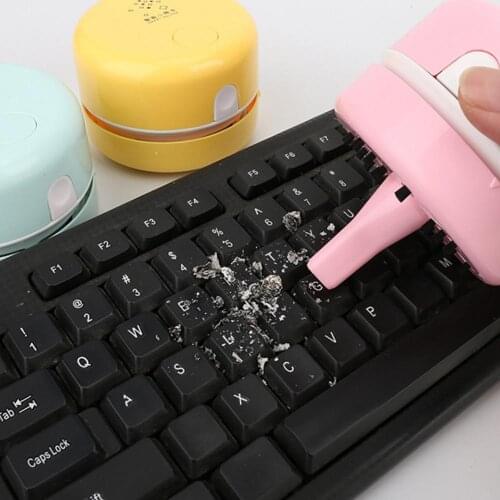 Mini Vacuum Cleaner USB Car Interior Air Vent Dust Cleaning Tool Brush Kit For PC Laptop Keyboard Dust Cleaner Collector