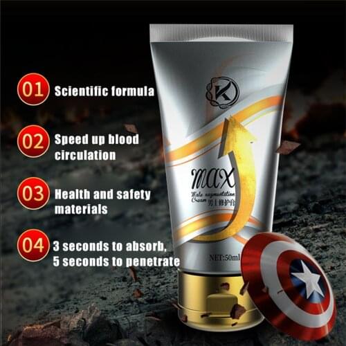 Penis Enlargement Cream Herbal Increase Size Longer Thicker Stronger Erection Enhance Sex Pump Extender Aphrodisiac Gel for Men