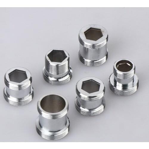 Faucet Adapter M16 M18 M20 M21 M22 M24 Thread Transfer Thread Brass Connector Bathroom Kitchen Faucet Spout Accessories