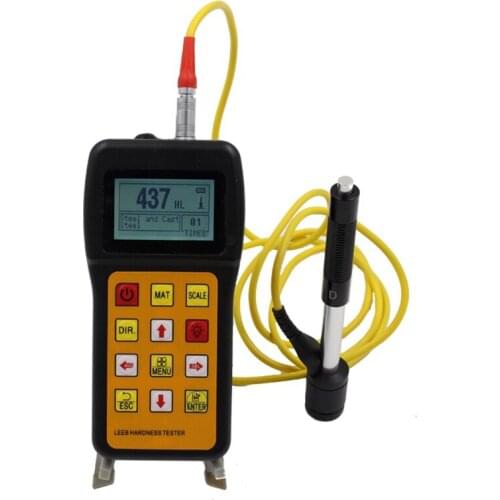 Portable Digital Leeb Hardness Tester for Metal Pipe Alloy Stainless Steel Hardness Measuring Tester HLA HB HRB HRC HRA HV HS