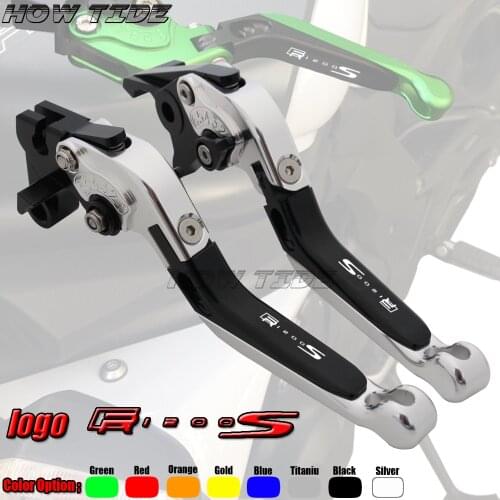 Motorcycle Folding Extendable CNC Moto Adjustable Clutch Brake Levers For BMW R1200S R 1200S 2006 2007 2008