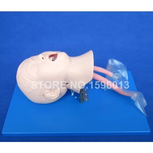 High Quality Child Trachea Intubation Model,Intubation Training Model with Soft and Vivid Head and Trachea