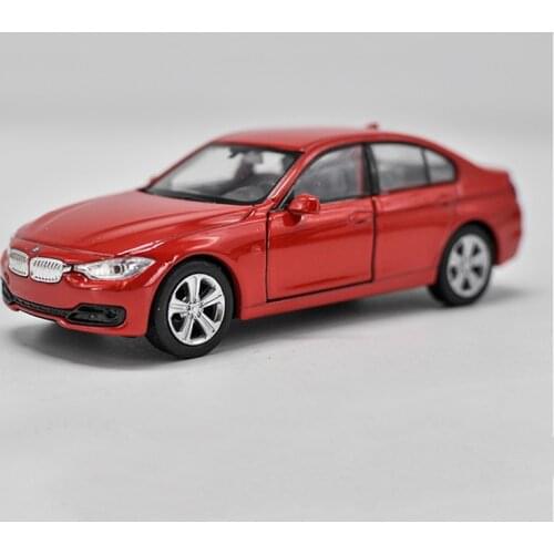 WELLY 1:36 Scale Simulator Model Car BMW 335i Classic Vehicle Metal Alloy Diecast Toy Car For Boy Children Gift Collection