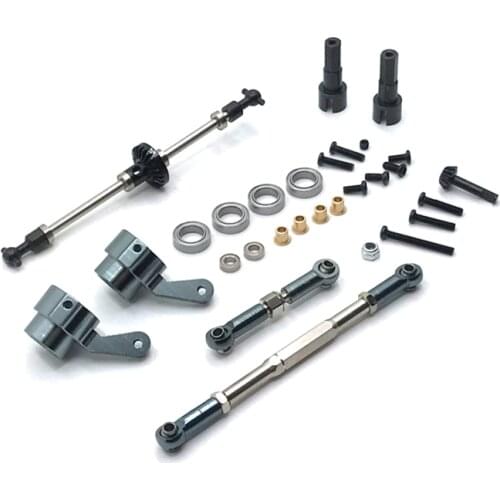 WPL HL Feiyu JJRC 1/16 Remote Control Car Metal Upgrade Modified Parts Front Axle Parts