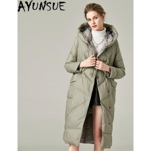 Womens Down Jacket Women Coat Female Long Winter Jacket Fashion Clothes Casual 2020 Casaco Feminino Inverno Fsz-19091 Pph1149