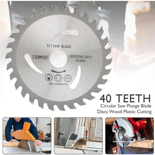 5 Inch Saw Blade 125mm TCT Circular Saw Blade Carbide Tipped 30T Cutting Grinder Disc Woodworking Tool