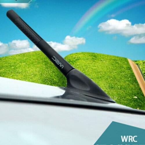 Car FM/ AM Radio Carbon Fiber Short Antenna for Porsche 911 918/Cayenne/Macan/Macan S/Panamera/Cayman/Carrera/Boxster