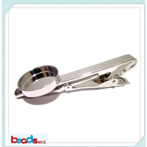 Beadsnice ID23034 top quality diy mens jewelry tie clip wholesale unique tie bar with 16mm tie clip blank