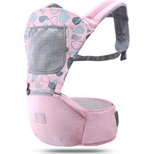 0-36M Ergonomic Baby Carrier Multiple Usage Infant Baby Hipseat Carrier Front Facing Ergonomic Kangaroo Baby Wrap Sling Travel