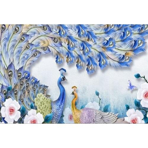 Blue Phoenix puzzle 1000 pieces of wood of adult heart disease mental funeral spree pollution erhu eggs