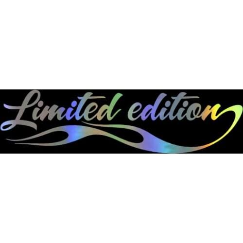 HungMieh 16*4.2cm LIMITED EDITION jdm Stickers for Car Stickers and Decal Window Creative Decal Car-styling Car Sticker Vinyl