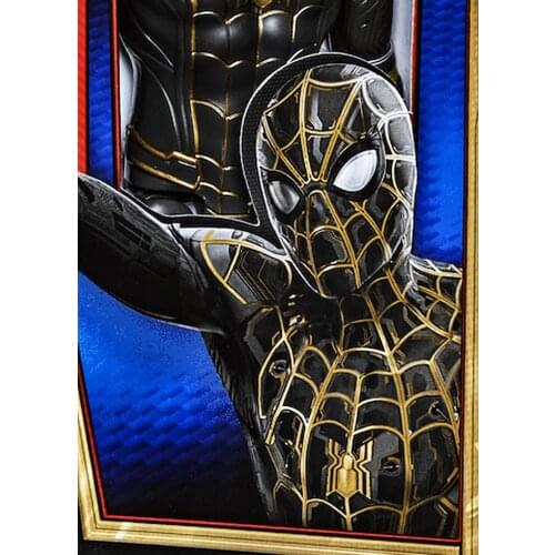 No Way Home Black Suit Halloween Cosplay Costume Men Boys Zentai Bodysuit