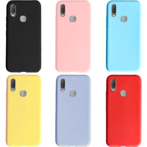 Soft Silicone Phone Case For Vivo Y11 2019 Case vivo Y 11 Cute Simple Back Cover For Vivo Y 11 Y11 1906 2019 Cover Bumper Coque