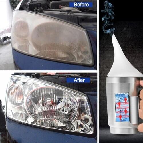 General Car Headlight Repair Tool Set Steam Polishing Repair Tool With 50ml Headlight Repair Fluid Automotive Headlight Restorer