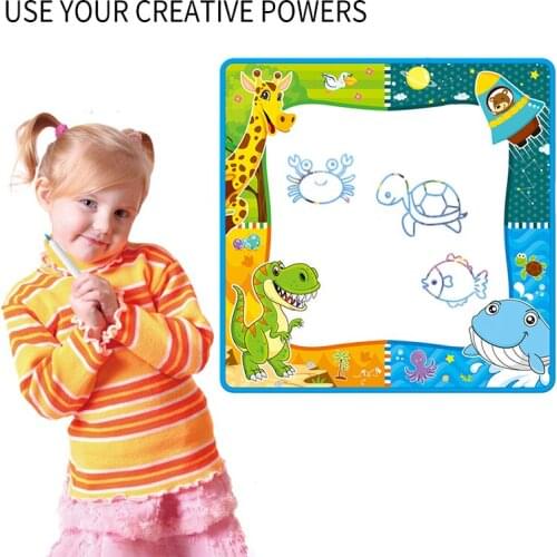 Magic Doodle Mat Set Big Size Drawing Carpet DIY Painting Mat With Magic Pen Education Toy for Kid Boys Girls Christmas Gifts