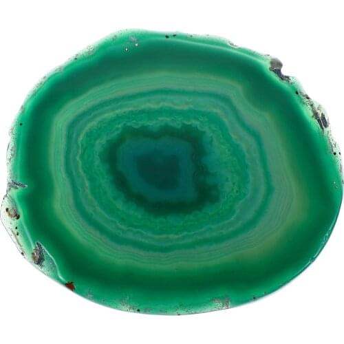 Agate Stone Coaster Wine Cup Mat Natural Agate Cup Mat Round Agate Coaster