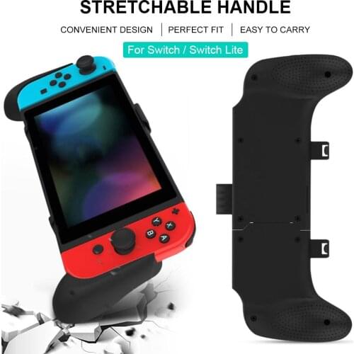 Stretchable Gamepad Joystick Main Body Grip Handlebar Protective Cover For Switch Lite Stretch Anti-slip Handle With Bracket