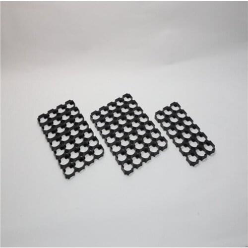 MasterFire 20pcs/lot 3*9 3*10 3*11 3*12 Cell 18650 Batteries Spacer Radiating Shell Plastic Heat Holder Battery Bracket