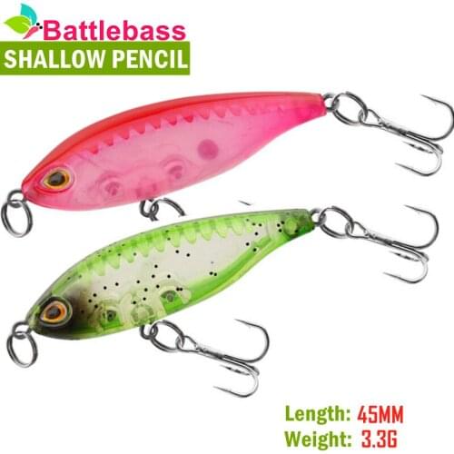 Fishing Lures 1Pcs 4.5cm 3.3G Bionic Fake Lure Artificial Fishing Bait with Sharp Treble Hooks Faux Baits Fishing Equipment
