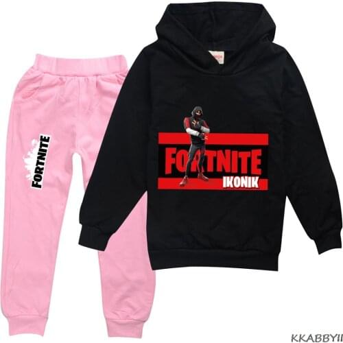 FORTNITES Tracksuit Kids Hoodie Pants 2pcs Sets Baby Boys Girls Clothing Sets Toddler Girl Outfits