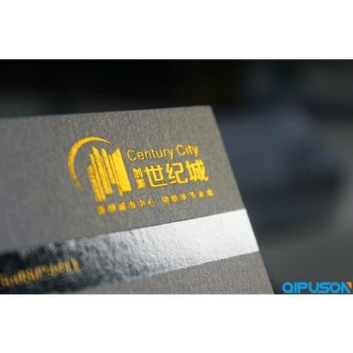 High - grade watanabe color roller business card concave and convex version edge color business card customized production MP003