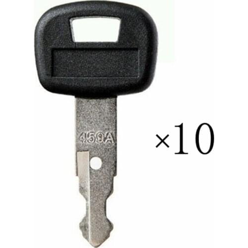 10) Key For Kubota Mini Excavator, Backhoe Skid Steer Track Loader 459A