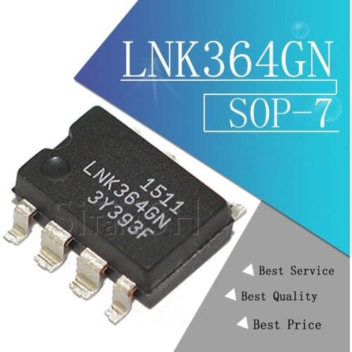10PCS LNK364GN SOP-7 LNK364 SOP LNK364G SOP7 SMD