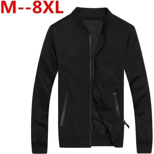10XL 8XL 6XL 5XL Brand Jackets Men Spring New Fashion Coats Jacket Male Casual Outerwear Loose Fit Plus size Free Shipping