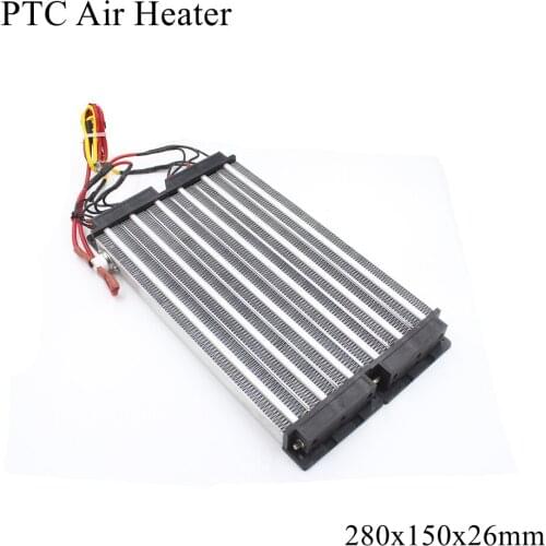 280x150x26mm 220V 4000W PTC Heater Ceramic Thermistor Air Heating Mini Outdoor Heaters Induction Aquarium Water Car Film Plate