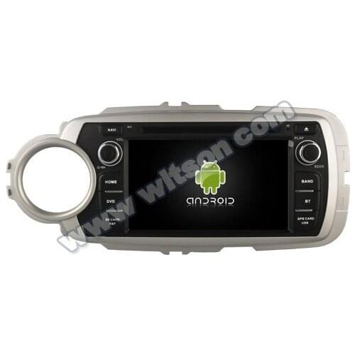 7" Android 10 OS Car DVD Multimedia GPS Radio for Toyota Yaris / Vitz 2011-2018 with Built-in Digital Signal Processor (DSP)
