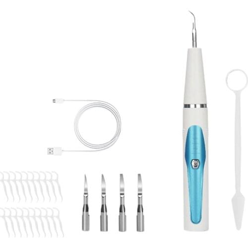 Household Teeth Cleaning Tartar Cleaning Calculus Tartar Tooth Stain Portable Electric Tooth Cleaner Calculus Remover