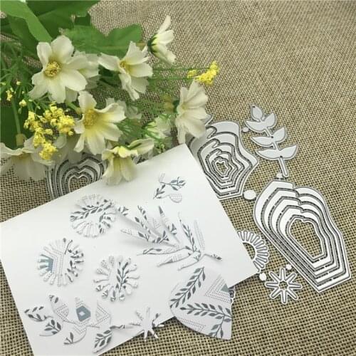 Flower decoration Metal Cutting Dies Stencils Die Cut for DIY Scrapbooking Album Paper Card Embossing