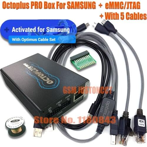 Gsmjustoncct 100% Original 2019 new octopus box / Octoplus Box For SAMSUNG + 19 Cables for SAM Unlock Flash Repair Mobile Phone