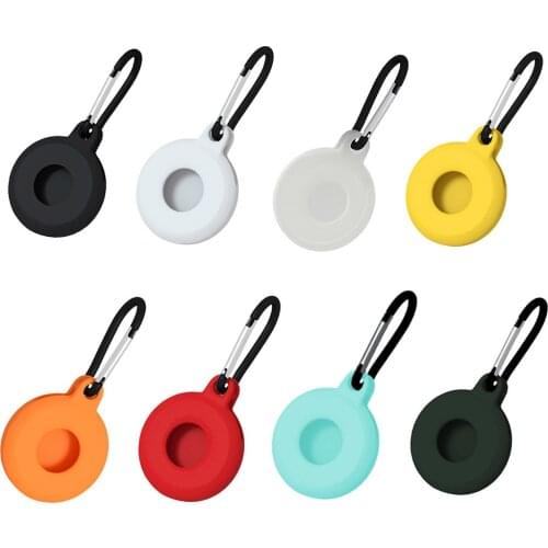 Locator Tracker Silicone Protective Cover for Apple Airtags Anti-Lost Device Shell Skin Bumper Case Sleeve