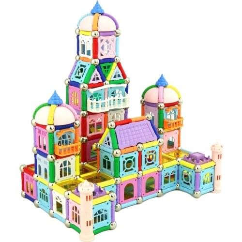 Magnet Toy Bars Magnetic Building Blocks Construction Toys For Children Designer Educational Toys For Kids