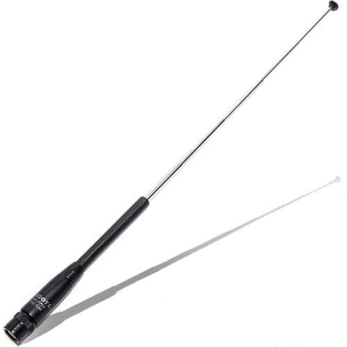 NAGOYA NA-771R Telescopic BNC 144/430MHz Dual Band Handheld Antenna for Kenwood ICOM Yaesu Vertex Walkie Talkie Two Way Radio
