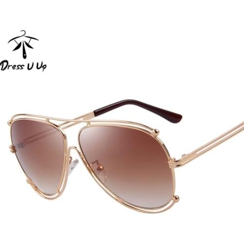 2016 New Fashion Pilot Sunglasses Women Brand Designer Metal Frame Vintage Sun Glasses For Men Oculos de sol UV400