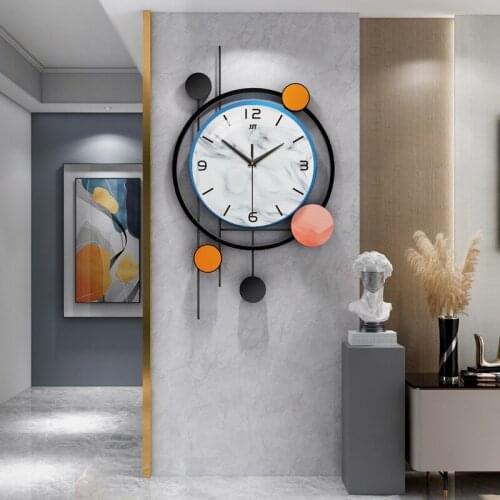 Simple Nordic Clock Wall Clock Living Room Home Decoration Wall Clock Fashion Creative Wall Clock Modern Simplicity