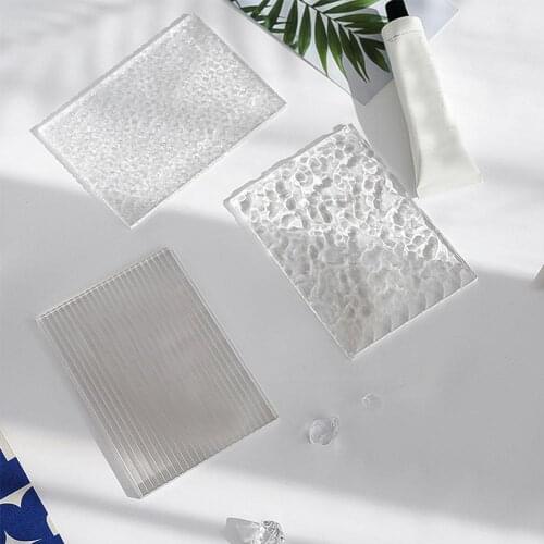 Water Ripple Shadow Board Background Props Acrylic Photography Cosmetics Transparent Perfume Wave Effect Props Thin Photogr Z9F6