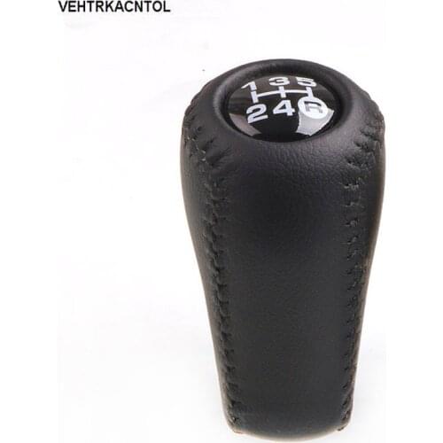 New Leather Manual 5 Speed Gear Shift Knob For Prado Land Cruiser Prado 4500 4700 LC70 LC80 LC100