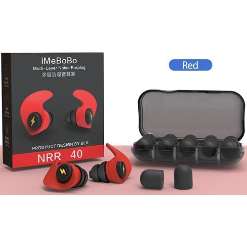 Ear Plugs Silicone Anti Noise Sleeping Earplug Tapones Oido Ruido Noise Reduction Filter Hear Safety Ear Plug Soft Foam Earplugs