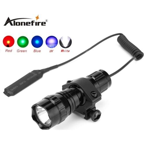 501A 1SET Mini LED Flashlight Tactical Flashlight waterproof LED Flashlight Torch Linternas+scope mount+remote pressure switch