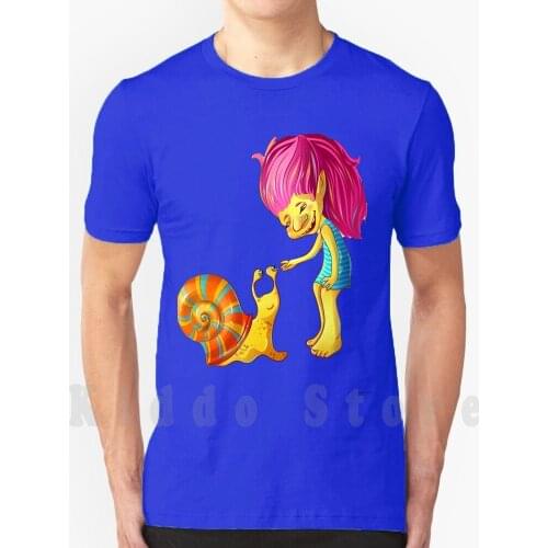 Funny Goblins Lovers T Shirt Print For Men Cotton New Cool Tee Goblins Trolls Beast Ghost Caves Scary Ghosts Gremlins Funny