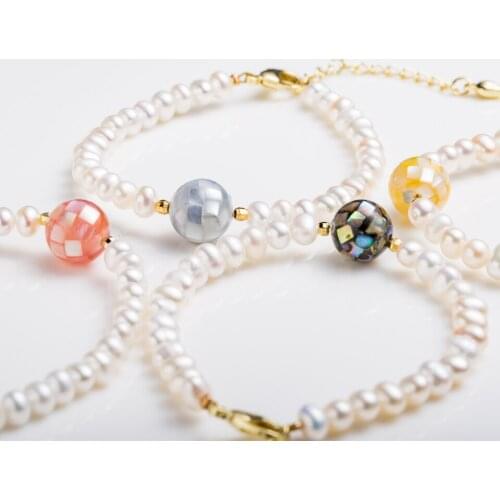 Zorun Real Natural freshwater Pearl Bracelet Fine Jewelry Natural Stone 925 Sterling Silver for Women New Design Good Sale