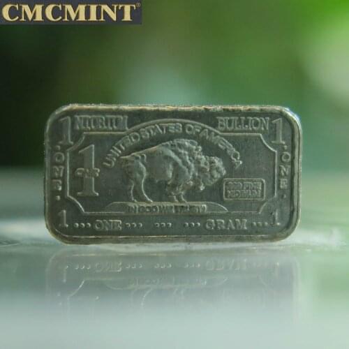 1 Gram Niobium Buffalo Bar