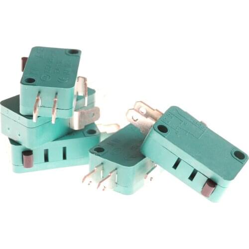 5PCS/Lot Plastic Normally Open Close Limit Switch KW7-0 15A 16A Micro Switch Wholesale about 30g