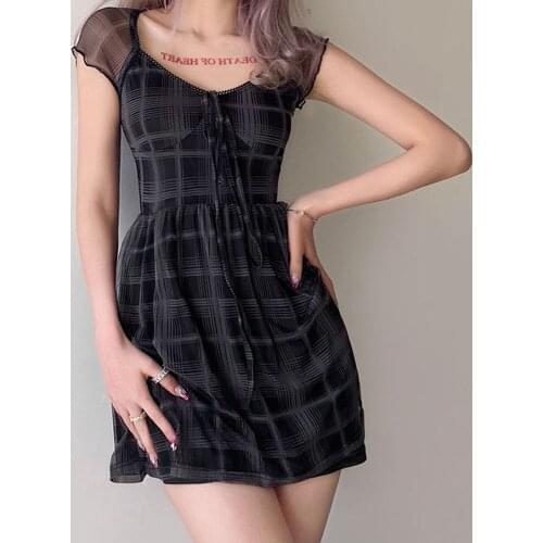 Модные платья в клетку HYSECMAO China At AliExpress